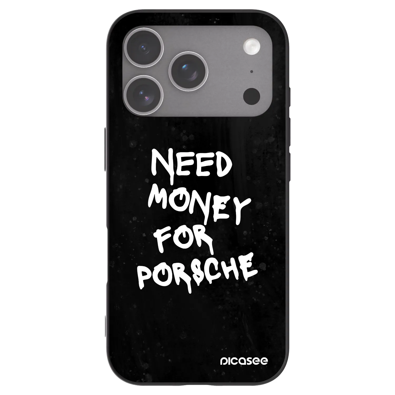 Picasee Apple iPhone 18 Pro Hülle - Schwarzes Silikon - Black Dollar