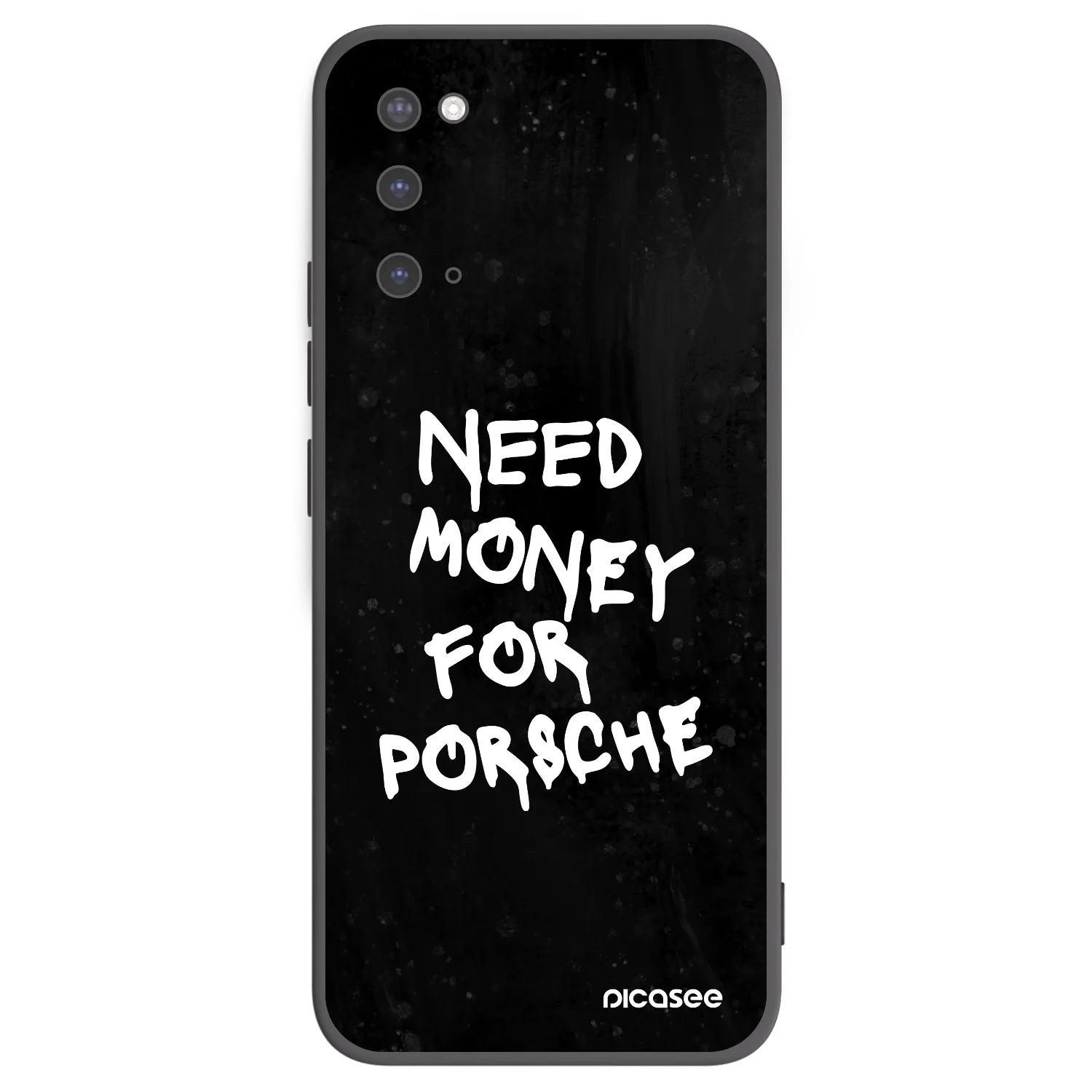 Picasee Samsung Galaxy S20 G980F Hülle - Schwarzes Silikon - Black Dollar