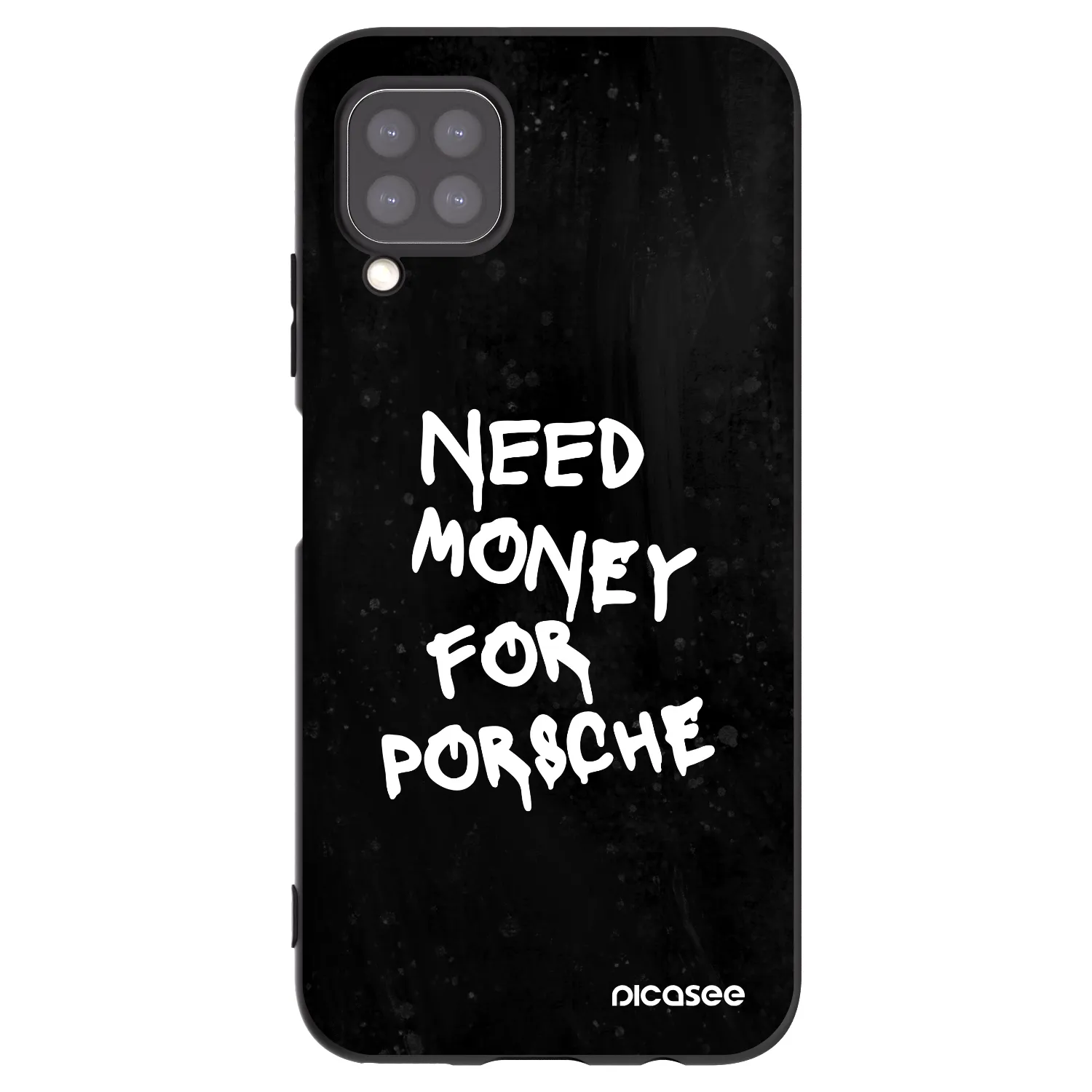 Picasee Huawei P40 Lite Hülle - Schwarzes Silikon - Black Dollar