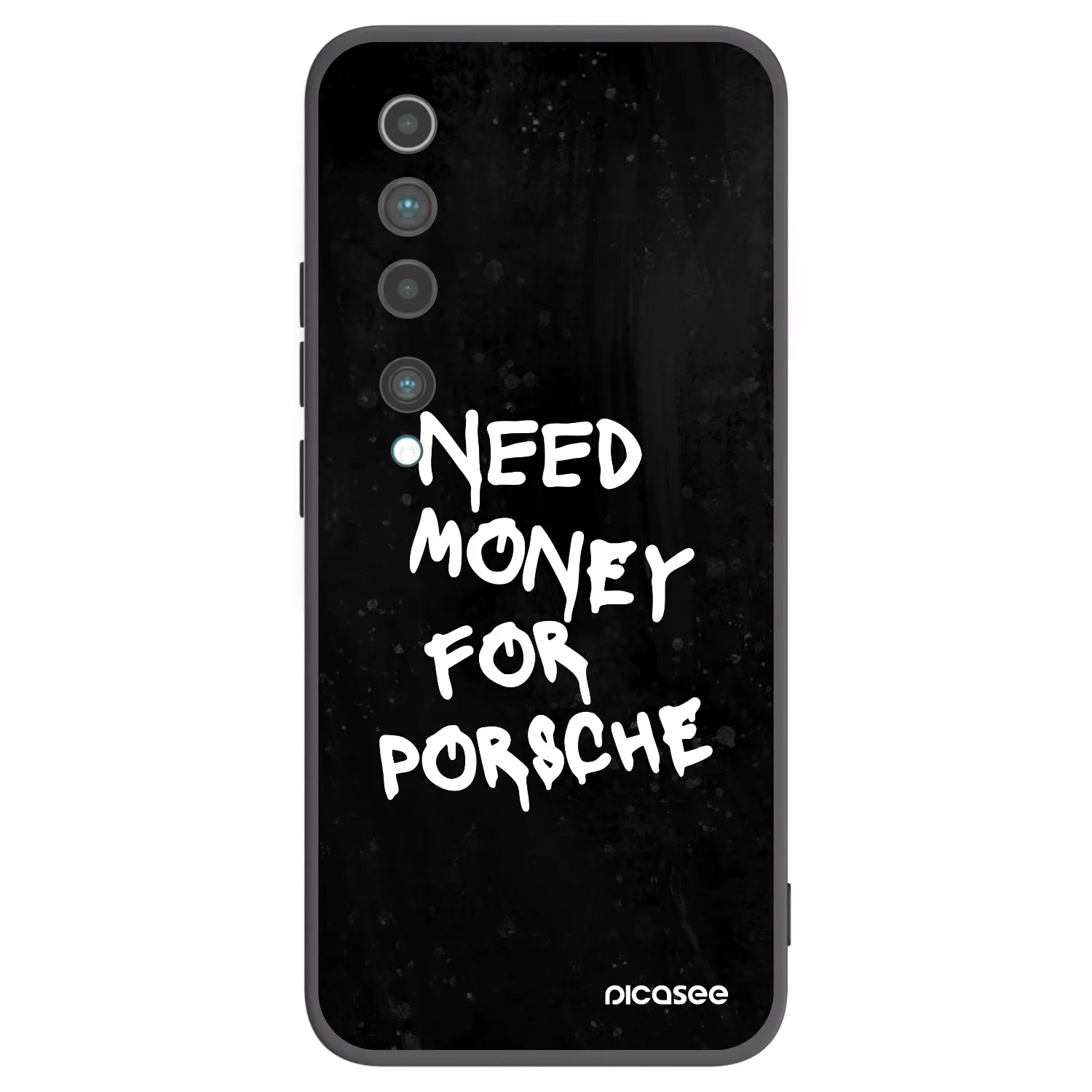 Picasee Xiaomi Mi 10 Hülle - Schwarzes Silikon - Black Dollar
