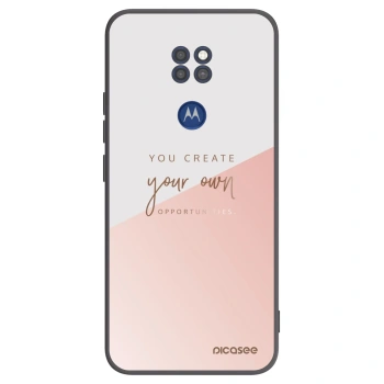 Hülle für Motorola Moto G9 Play - You create your own opportunities