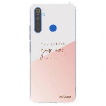 Picasee Realme 5 Hülle - Transparentes Silikon - You create your own opportunities