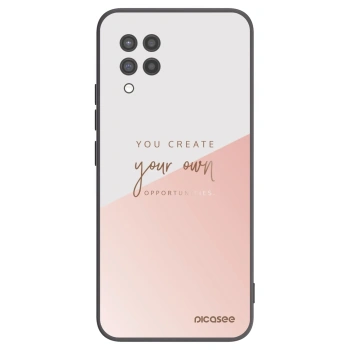 Picasee Samsung Galaxy A42 A426B Hülle - Schwarzes Silikon - You create your own opportunities