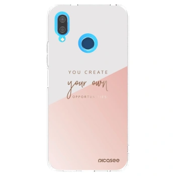 Picasee Huawei P20 Lite Hülle - Transparentes Silikon - You create your own opportunities