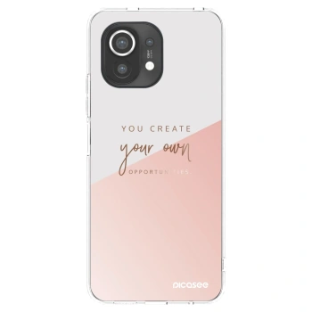 Picasee Xiaomi Mi 11 Hülle - Transparentes Silikon - You create your own opportunities
