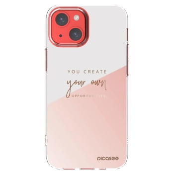 Picasee Apple iPhone 13 mini Hülle - Transparentes Silikon - You create your own opportunities