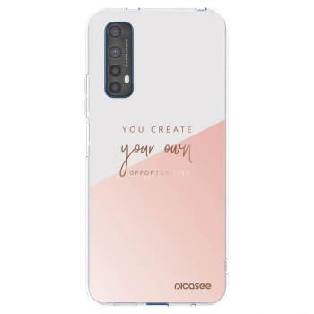 Picasee Realme 7 Hülle - Transparentes Silikon - You create your own opportunities