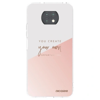 Picasee Xiaomi Redmi Note 9T Hülle - Transparentes Silikon - You create your own opportunities