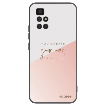 Picasee Xiaomi Redmi 10 Hülle - Schwarzes Silikon - You create your own opportunities
