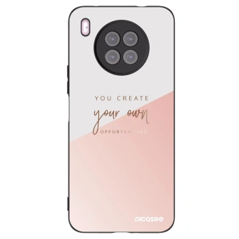 Picasee Huawei Nova 8i Hülle - Schwarzes Silikon - You create your own opportunities