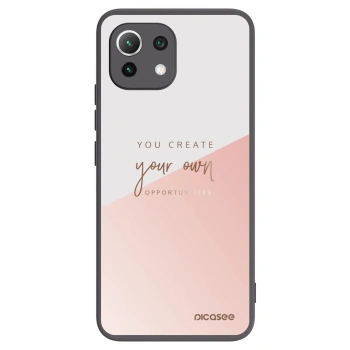 Picasee Xiaomi 11 Lite 5G NE Hülle - Schwarzes Silikon - You create your own opportunities