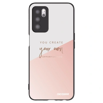 Picasee OPPO A16 Hülle - Schwarzes Silikon - You create your own opportunities