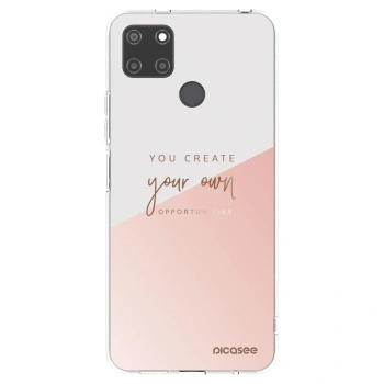 Picasee Realme C21Y Hülle - Transparentes Silikon - You create your own opportunities