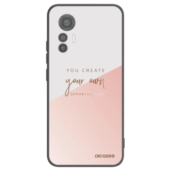 Picasee Xiaomi 12 Lite Hülle - Schwarzes Silikon - You create your own opportunities