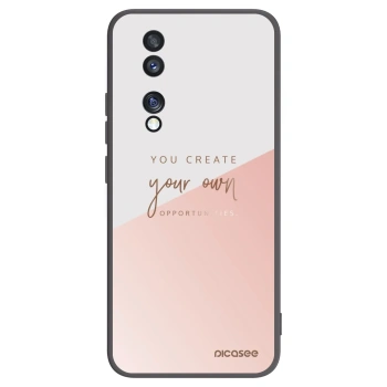 Picasee Honor 70 Hülle - Schwarzes Silikon - You create your own opportunities