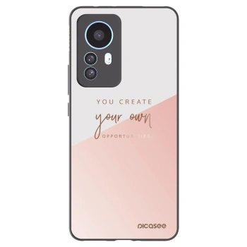Picasee Xiaomi 12T Hülle - Schwarzes Silikon - You create your own opportunities