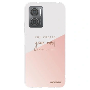 Picasee Xiaomi Redmi 10 5G Hülle - Transparentes Silikon - You create your own opportunities