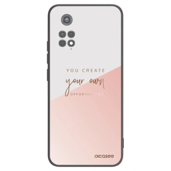 Picasee Xiaomi Redmi Note 11S 5G Hülle - Schwarzes Silikon - You create your own opportunities