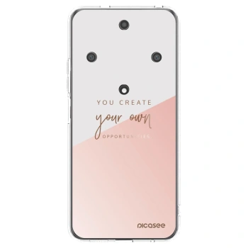 Picasee Honor Magic5 Lite 5G Hülle - Transparentes Silikon - You create your own opportunities