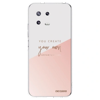 Picasee Xiaomi 13 Pro Hülle - Transparentes Silikon - You create your own opportunities