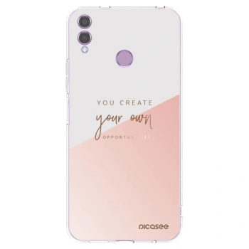 Picasee Honor 8X Hülle - Transparentes Silikon - You create your own opportunities