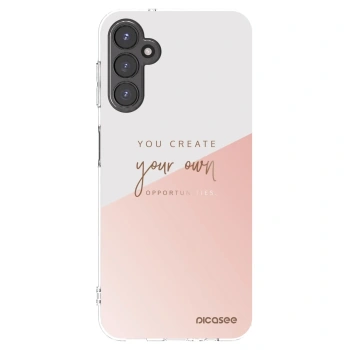 Picasee Samsung Galaxy A14 4G A145R Hülle - Transparentes Silikon - You create your own opportunities