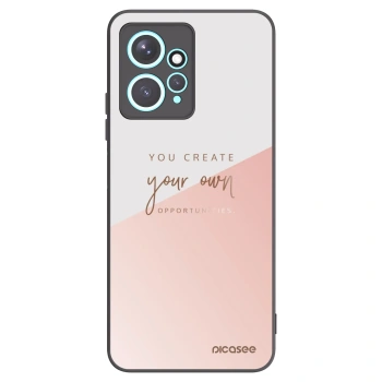 Picasee Xiaomi Redmi Note 12 4G Hülle - Schwarzes Silikon - You create your own opportunities