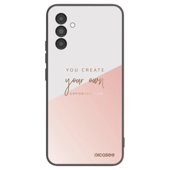 Picasee Samsung Galaxy A04s A047F Hülle - Schwarzes Silikon - You create your own opportunities