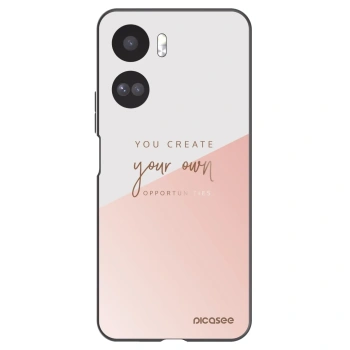 Picasee Honor 90 Lite 5G Hülle - Schwarzes Silikon - You create your own opportunities