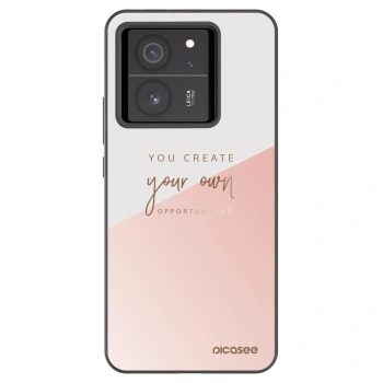 Picasee Xiaomi 13T Hülle - Schwarzes Silikon - You create your own opportunities