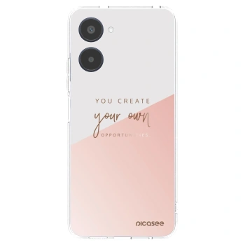 Picasee Realme 10 4G Hülle - Transparentes Silikon - You create your own opportunities