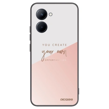 Picasee Realme C33 (2023) Hülle - Schwarzes Silikon - You create your own opportunities