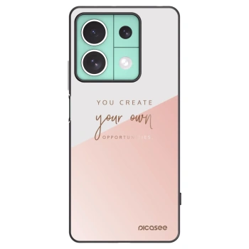 Picasee Xiaomi Redmi Note 13 5G Hülle - Schwarzes Silikon - You create your own opportunities