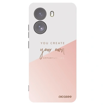 Picasee Xiaomi Poco X7 Hülle - Schwarzes Silikon - You create your own opportunities