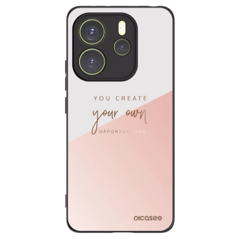 Picasee Xiaomi Redmi Note 14 4G Hülle - Schwarzes Silikon - You create your own opportunities