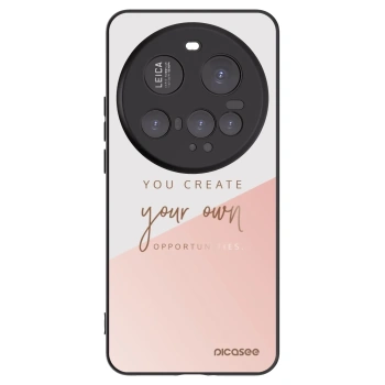 Picasee Xiaomi 15 Ultra Hülle - Schwarzes Silikon - You create your own opportunities
