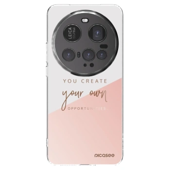 Picasee Xiaomi 15 Ultra Hülle - Transparentes Silikon - You create your own opportunities