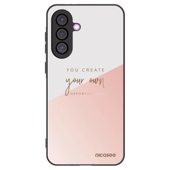 Picasee Samsung Galaxy A36 5G Hülle - Schwarzes Silikon - You create your own opportunities