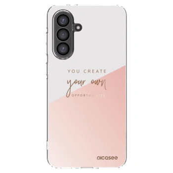 Picasee Samsung Galaxy A36 5G Hülle - Transparentes Silikon - You create your own opportunities