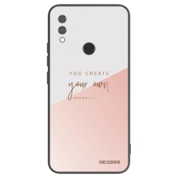 Picasee Xiaomi Redmi Note 7 Hülle - Schwarzes Silikon - You create your own opportunities