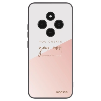 Picasee Xiaomi Poco C75 Hülle - Schwarzes Silikon - You create your own opportunities