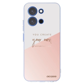 Picasee Xiaomi Redmi 15C 4G Hülle - Transparentes Silikon - You create your own opportunities
