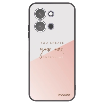 Picasee Xiaomi Redmi 15C 5G Hülle - Schwarzes Silikon - You create your own opportunities