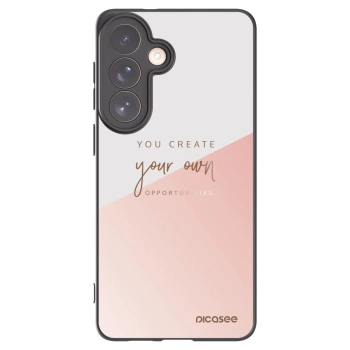 Picasee Samsung Galaxy S26+ Hülle - Schwarzes Silikon - You create your own opportunities