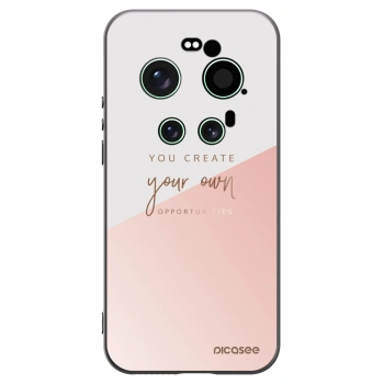 Picasee Xiaomi 17 Ultra Hülle - Schwarzes Silikon - You create your own opportunities