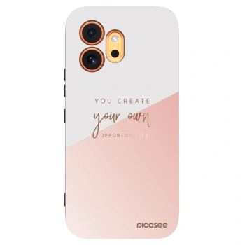 Picasee Honor 600 Hülle - Schwarzes Silikon - You create your own opportunities