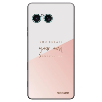 Picasee Sony Xperia 10 VII Hülle - Schwarzes Silikon - You create your own opportunities