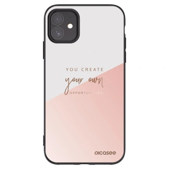 Picasee Apple iPhone 11 Hülle - Schwarzes Silikon - You create your own opportunities