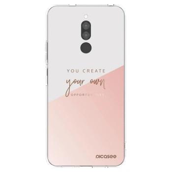 Picasee Xiaomi Redmi 8 Hülle - Transparentes Silikon - You create your own opportunities