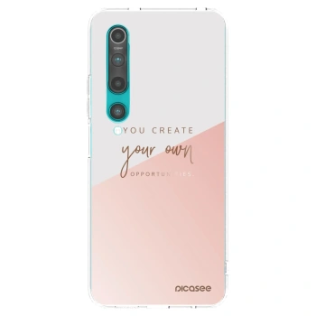 Picasee Xiaomi Mi 10 Hülle - Transparentes Silikon - You create your own opportunities